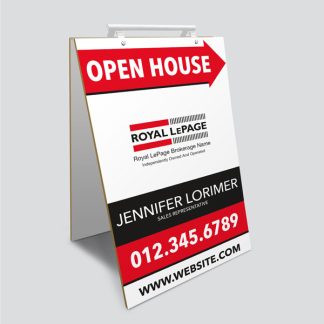 Royal LePage Sandwich Board