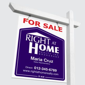 Right At Home Realty For Sale Sign