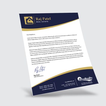 iPro Realty Letterhead