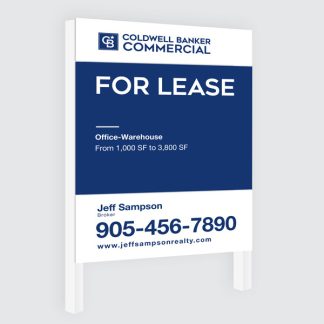 Coldwell Banker Commercial For Lease Sign