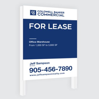 Coldwell Banker Commercial For Lease Sign