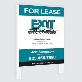 EXIT Realty Commercial For Lease Sign