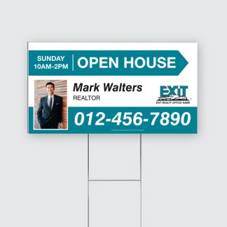 EXIT Realty Directional Lawn Sign
