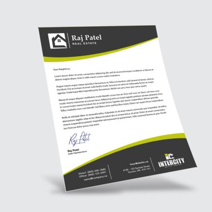 Intercity Realty Letterhead