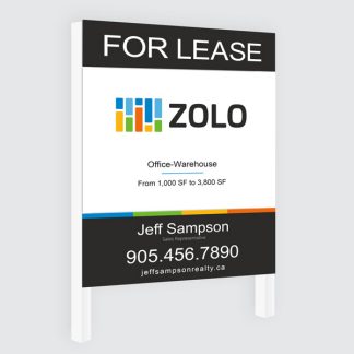 Zolo Commercial For Lease Sign