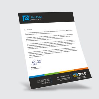 Zolo Letterhead