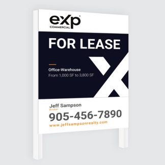 eXp Realty Commercial For Lease Sign